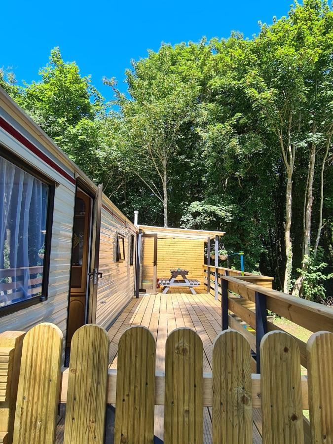 Unique Caravan With Outdoor Space Ballantrae Exteriör bild