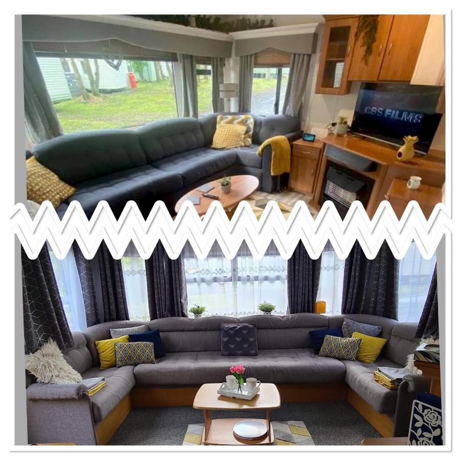 Unique Caravan With Outdoor Space Ballantrae Exteriör bild